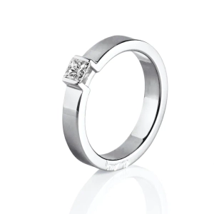Sweet & Strong Ring White Gold - Efva Attling - Vigsel- & Förlovningsringar - Nordic Spectra