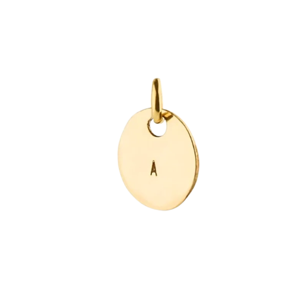 18K Letter Coin - Emma Israelsson - Schmuck im skandinavischen Design - Nordic Spectra