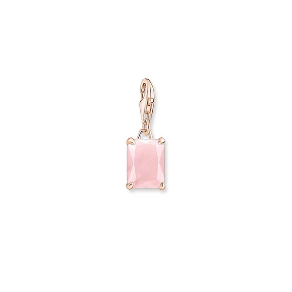 Rosa Sten Rosé Berlock - Thomas Sabo berlock - Snabb frakt & paketinslagning - Nordicspectra.se