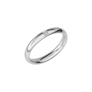 SR2045 White Gold - Wedding & engagement rings - Schalins - Scandinavian design - Nordic Spectra
