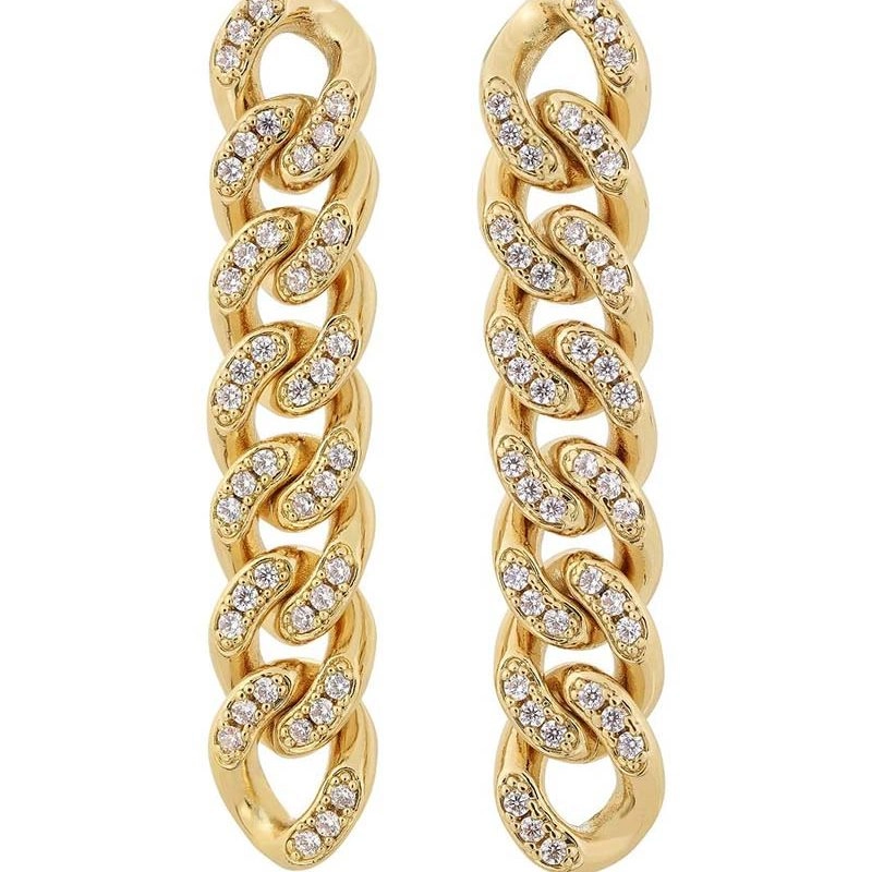 Edblad - Sonata Pavé Earrings Gold