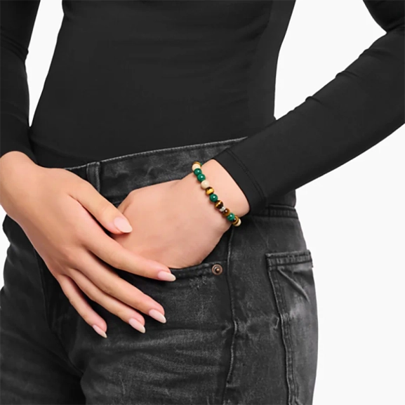 malakitimitation och tigeröga