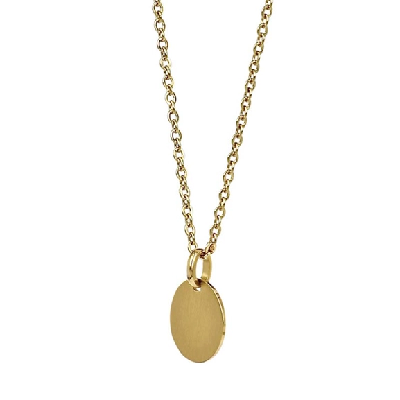 LINN Kort Halsband Guld - Astrid & Agnes - Snabb frakt & paketinslagning - Nordicspectra.se