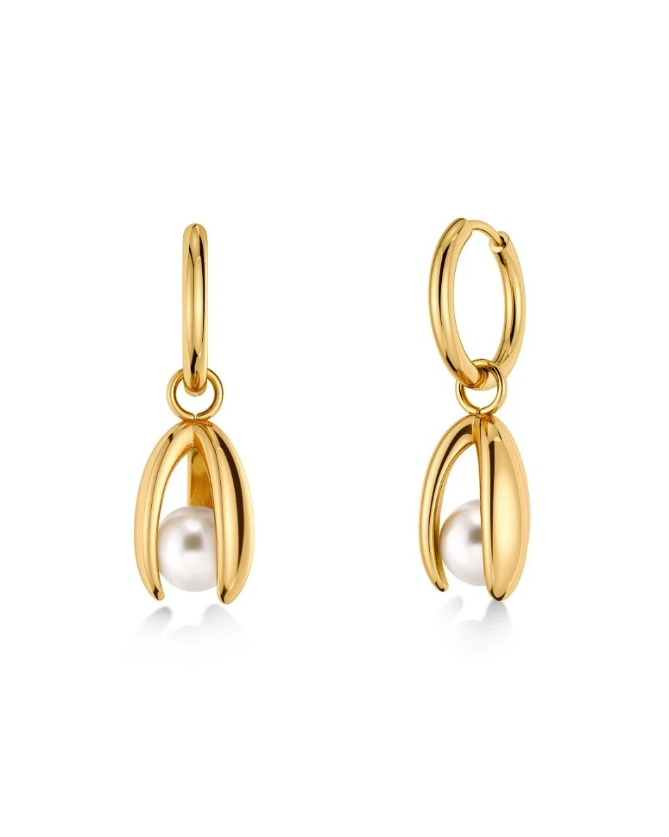 Edblad - Moonrave Hoops L Gold