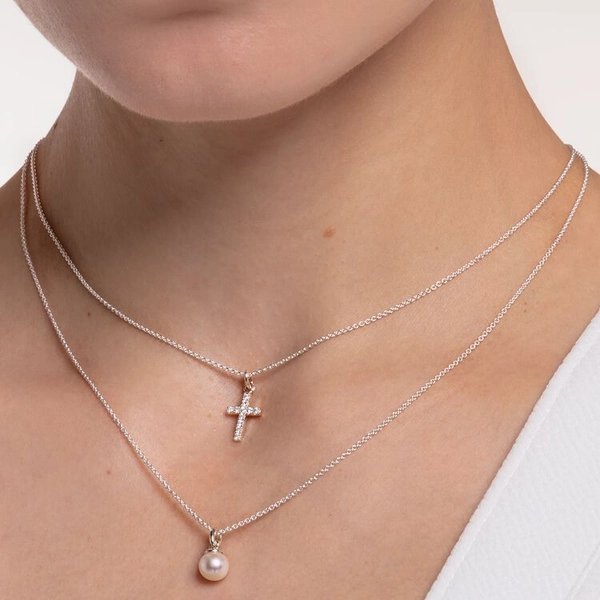 Halsband med Pavékors - Thomas Sabo halsband - Snabb frakt & paketinslagning - Nordicspectra.se