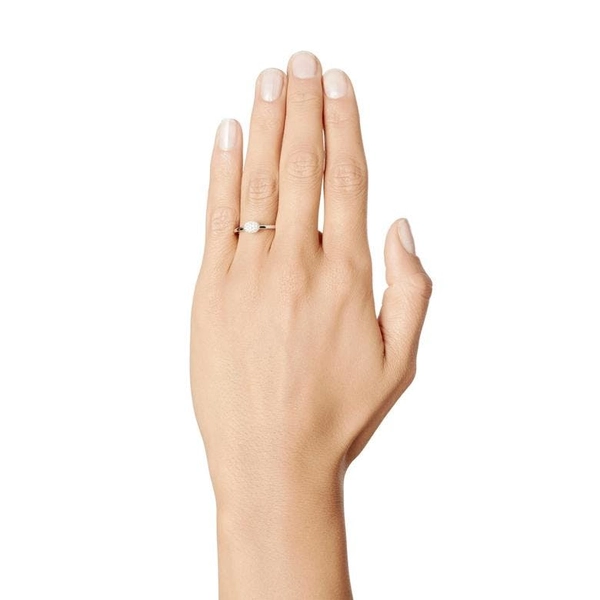 Love Bead Ring - Diamonds White Gold - Efva Attling ringar - Snabb frakt & paketinslagning - Nordicspectra.se