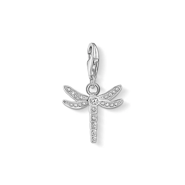 Glittrande Slända Berlock Silver - Thomas Sabo berlock - Snabb frakt & paketinslagning - Nordicspectra.se