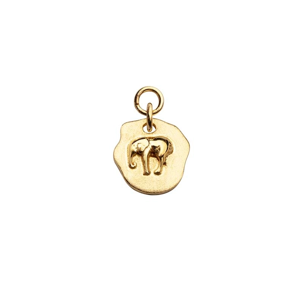 Letters Elephant Pendant for Hoops Gold -CU Jewellery - Snabb frakt & paketinslagning - Nordicspectra.se