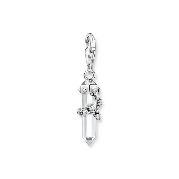 Charm-hängsmycke Mjölkkvarts Silver - Thomas Sabo berlock - Snabb frakt & paketinslagning - Nordicspectra.se