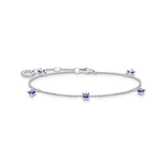 Armband Mit Blauen Steinen Silber von Thomas Sabo, Schneller Versand - Nordicspectra.de
