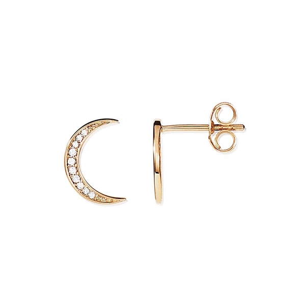 Pencez Moon & Stars Ear Gold - Efva Attling - Suuri valikoima & ilmainen lahjapaketointi - Nordicspectra.fi