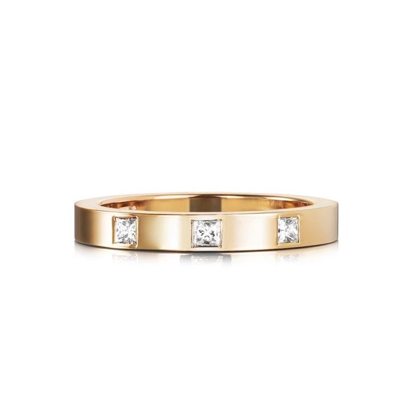 High & I Love You On Top Thin Ring Gold - Efva Attling ringar - Snabb frakt & paketinslagning - Nordicspectra.se