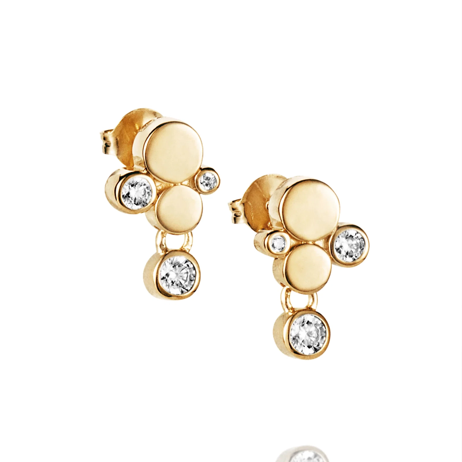 Efva Attling - Little Champagne & Stars Ear Gold