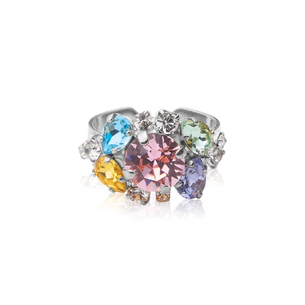 Molly Ring Rhodium Dreamscape Combo från Caroline Svedbom