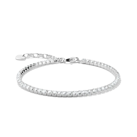 Tennisarmband mit weißen Steinen Silber - Thomas Sabo - Nordic Spectra
