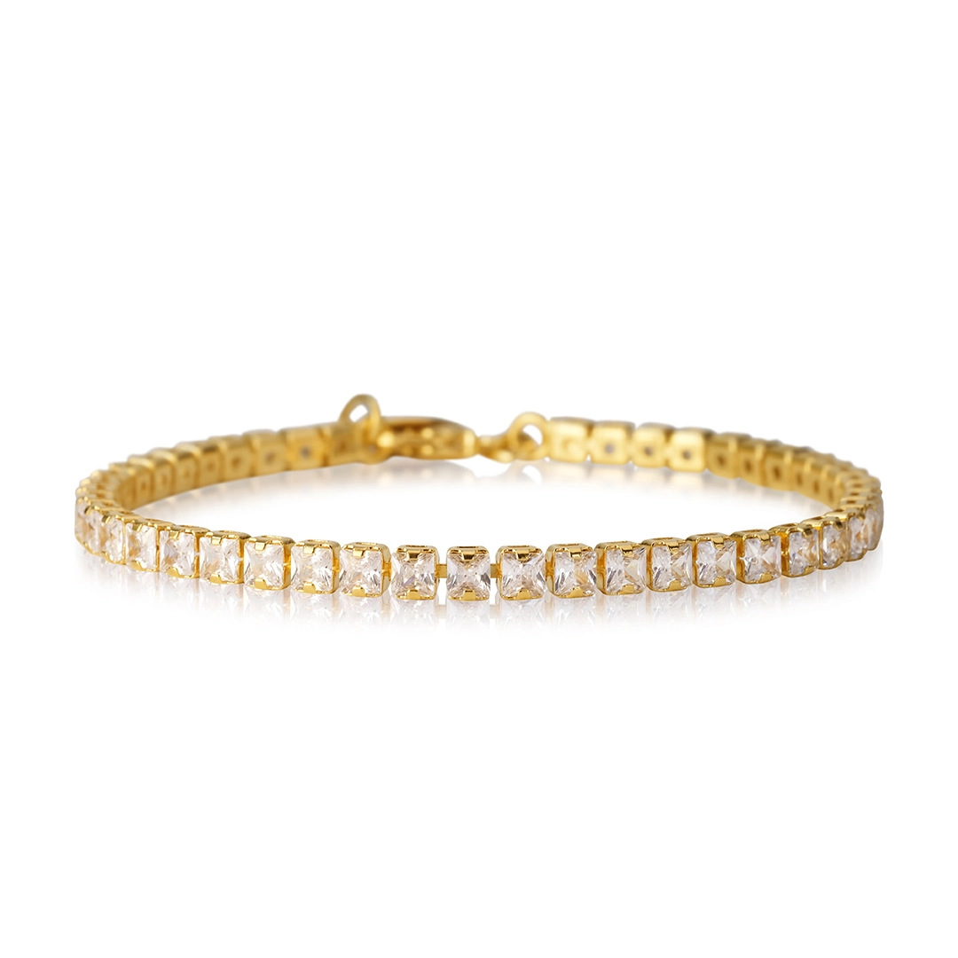 Caroline Svedbom - Zara Bracelet Gold Crystal