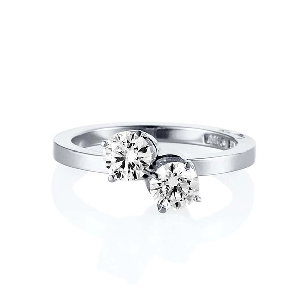 Twin Star Ring White Gold - Efva Attling ringar - Snabb frakt & paketinslagning - Nordicspectra.se