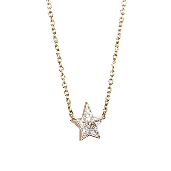Catch A Falling Star & Stars Necklace Gold - Efva Attling - Suuri valikoima & ilmainen lahjapaketointi - Nordicspectra.fi