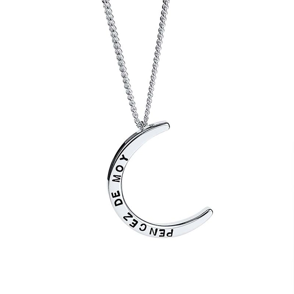 Pencez Moon Necklace - Efva Attling - Suuri valikoima & ilmainen lahjapaketointi - Nordicspectra.fi