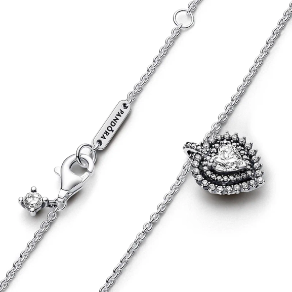 Glittrande Hängsmycke och Halsband - PANDORA - Snabb leverans & paketinslagning - Nordic Spectra