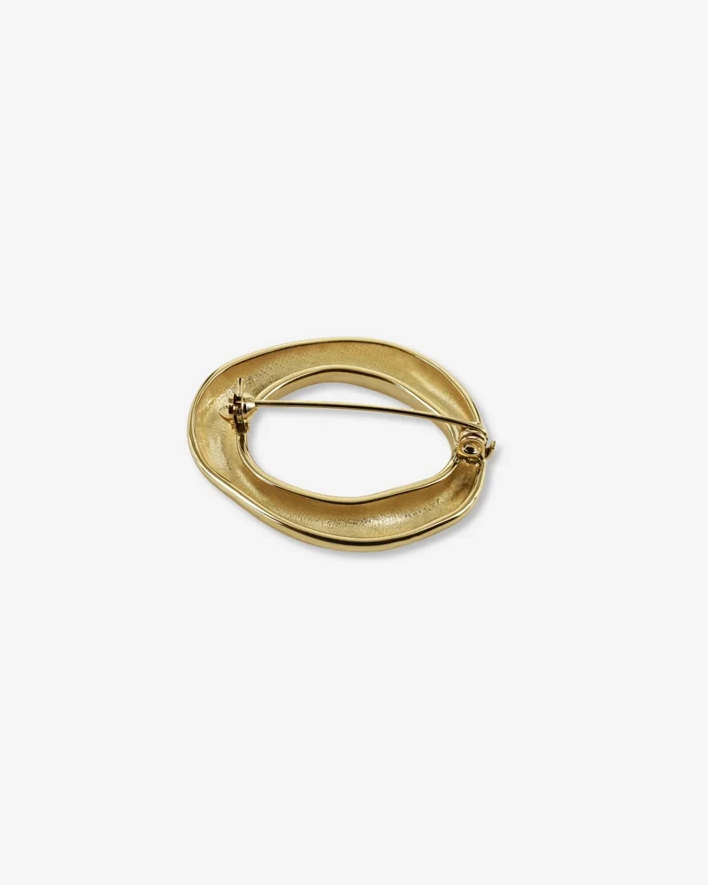 ANGELINA Brosch Guld - Astrid & Agnes - Nordic Spectra