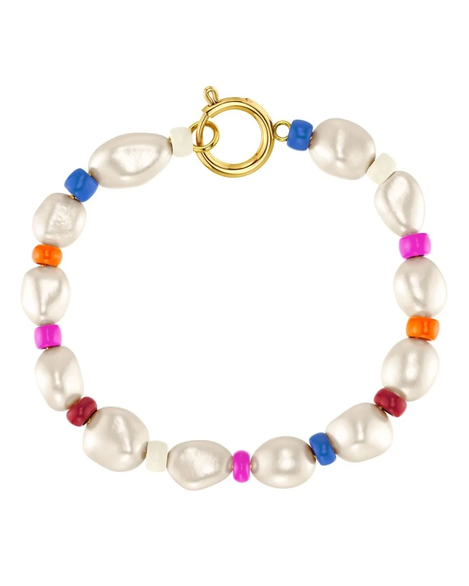 Edblad - Voyage Bracelet Multi Coloured Gold