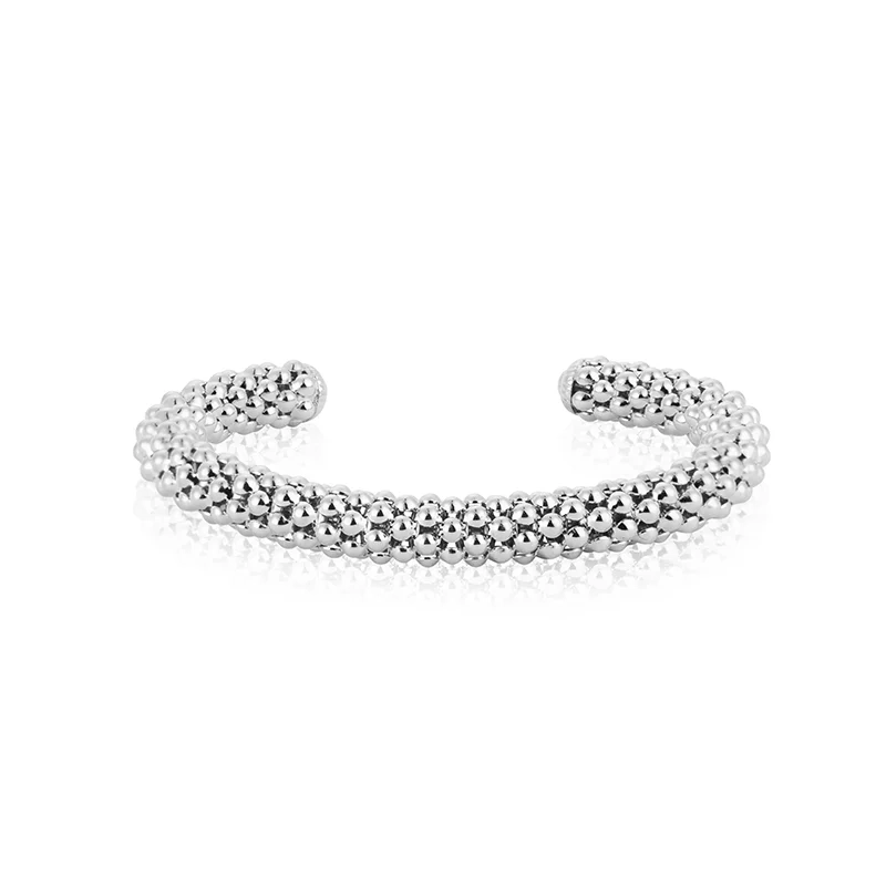 Caroline Svedbom - Rope Bangle Rhodium