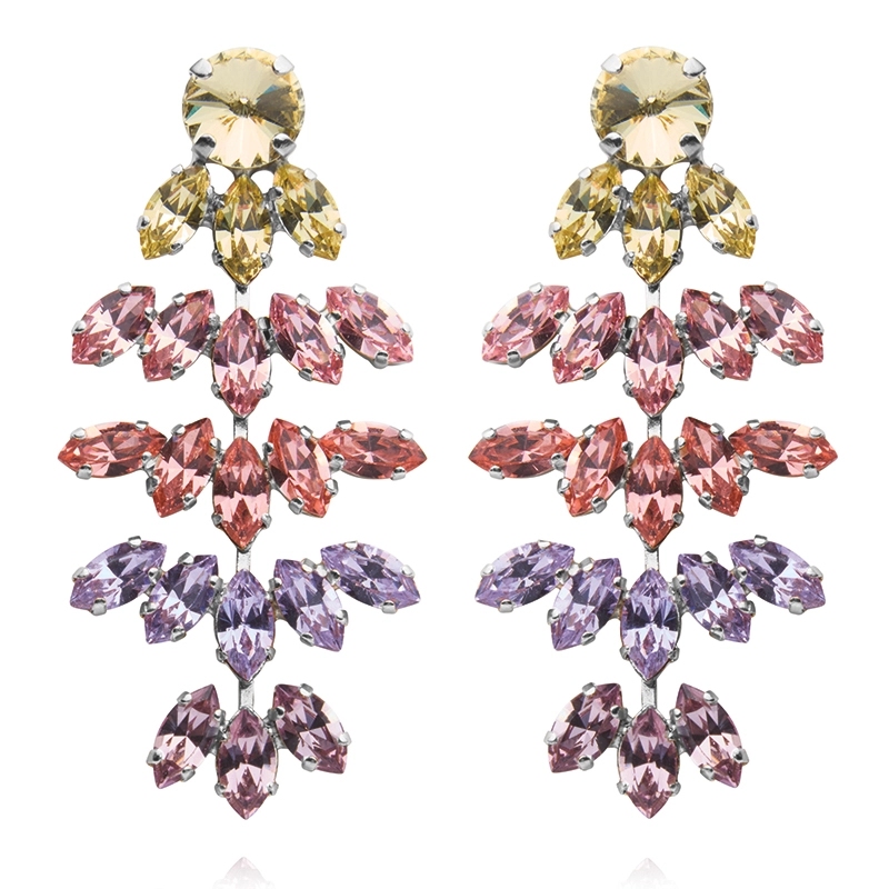 Caroline Svedbom - Mini Bonnie Earring Rhodium Dreamscape Combo