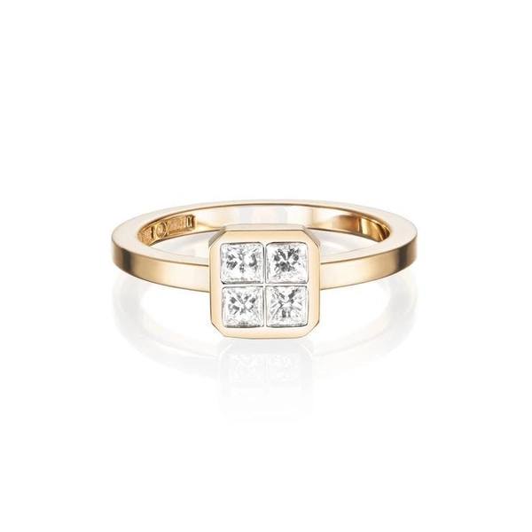 4 Love Ring 0.40 ct Gold - Efva Attling ringar - Snabb frakt & paketinslagning - Nordicspectra.se