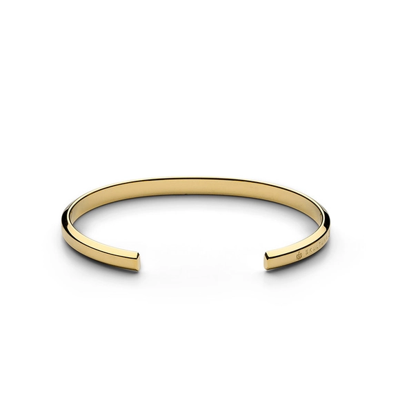 Icon Cuff Thin - Gold Plated - Skultuna - Snabb frakt & paketinslagning - Nordicspectra.se
