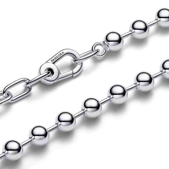 Pandora ME Halsband med Metallpärlor och Länkkedja - PANDORA - Snabb leverans & paketinslagning - Nordic Spectra