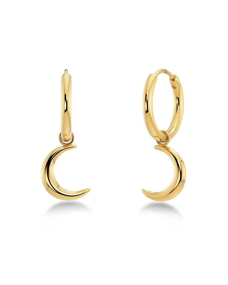 New Moon Hoops Gold - Edblad - Snabb leverans - Gratis paketinslagning