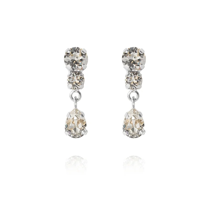 Caroline Svedbom - My Day Earrings Rhodium Crystal