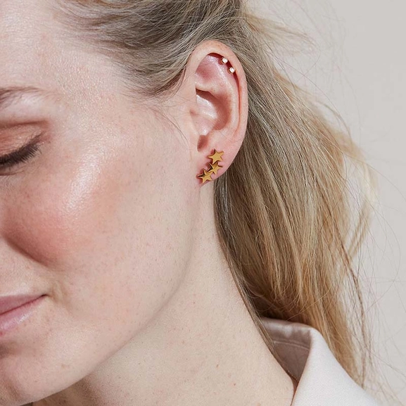 Sirius Studs Cluster Gold - Edblad - Snabb frakt & paketinslagning - Nordicspectra.se