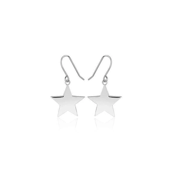 Star Hook Earrings Silver - Sophie By Sophie - Snabb frakt & paketinslagning - Nordicspectra.se