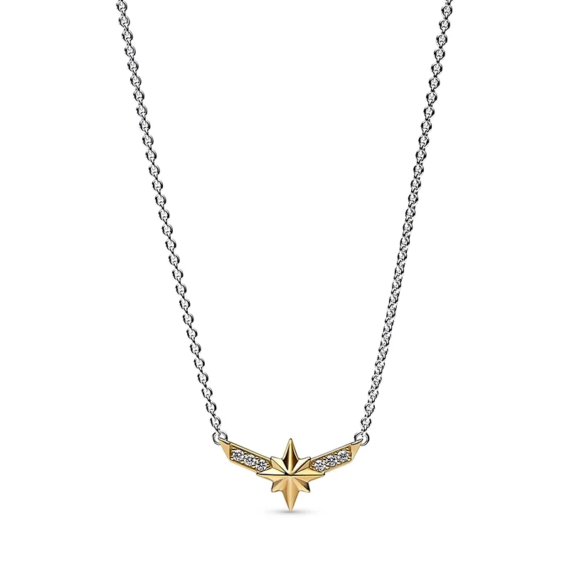 PANDORA - Marvel Captain Marvel Octogram Star Halsband