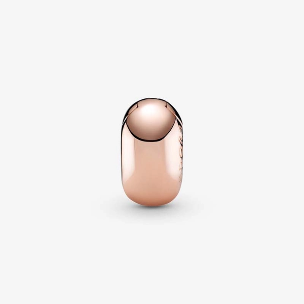 Clipberlock med Blått Hjärta Rosé - PANDORA - Snabb frakt & paketinslagning - Nordicspectra.se