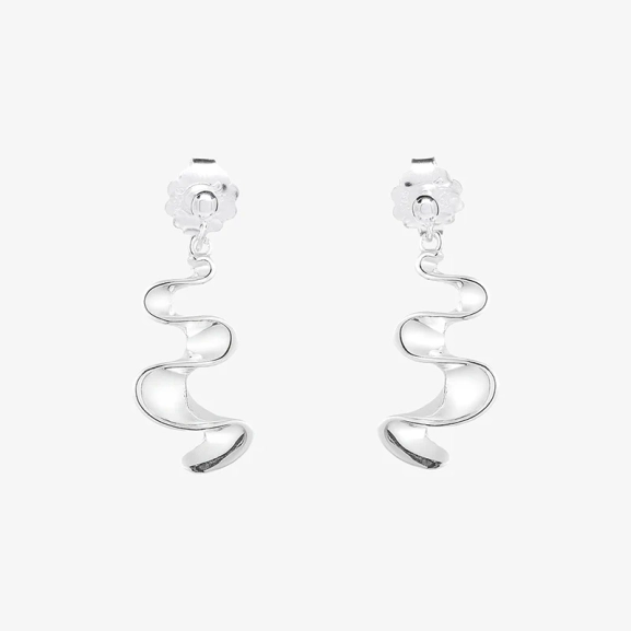 Kleine Ohrringe „Water Flow“ von Drakenberg Sjölin