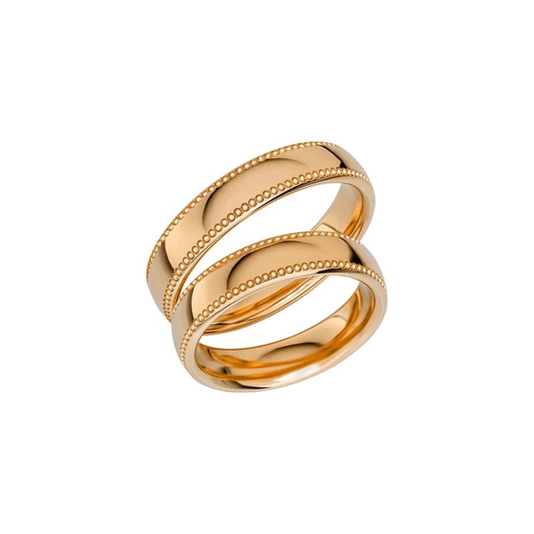 Reflection 03 Gold - Wedding & engagement rings - Schalins - Scandinavian design - Nordic Spectra