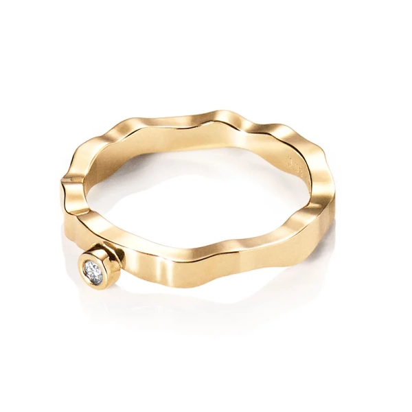 Future Perfect Star Ring Gold - Efva Attling - Vigsel- & Förlovningsringar