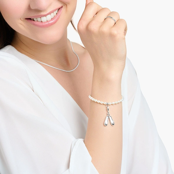 Charm Pendant Ballet Pump Silver - Thomas Sabo - Suuri valikoima & ilmainen lahjapaketointi - Nordicspectra.fi