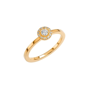 Love 03 Gold - Wedding & engagement rings - Schalins - Scandinavian design - Nordic Spectra