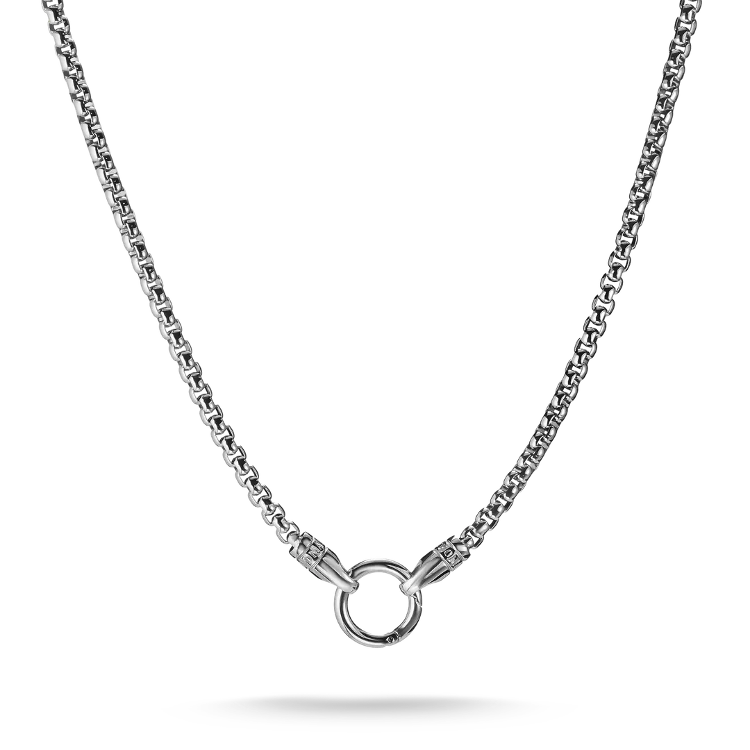 Rebel Venezia 4 mm Hängsmycke Stål Halsband