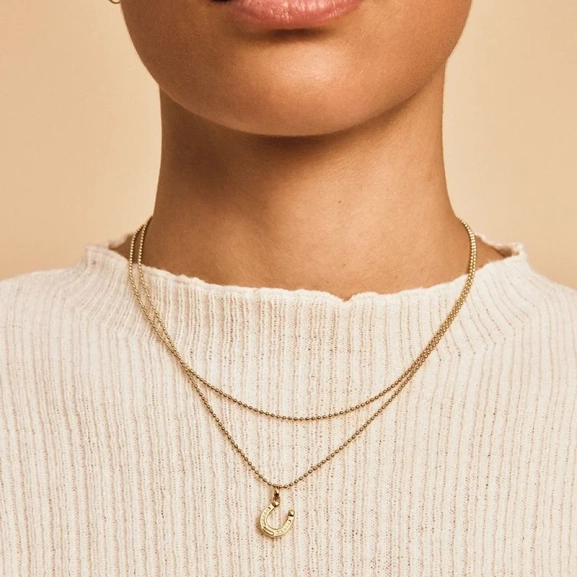 Ball Chain 42 cm Gold - Edblad - Snabb frakt & paketinslagning - Nordic Spectra