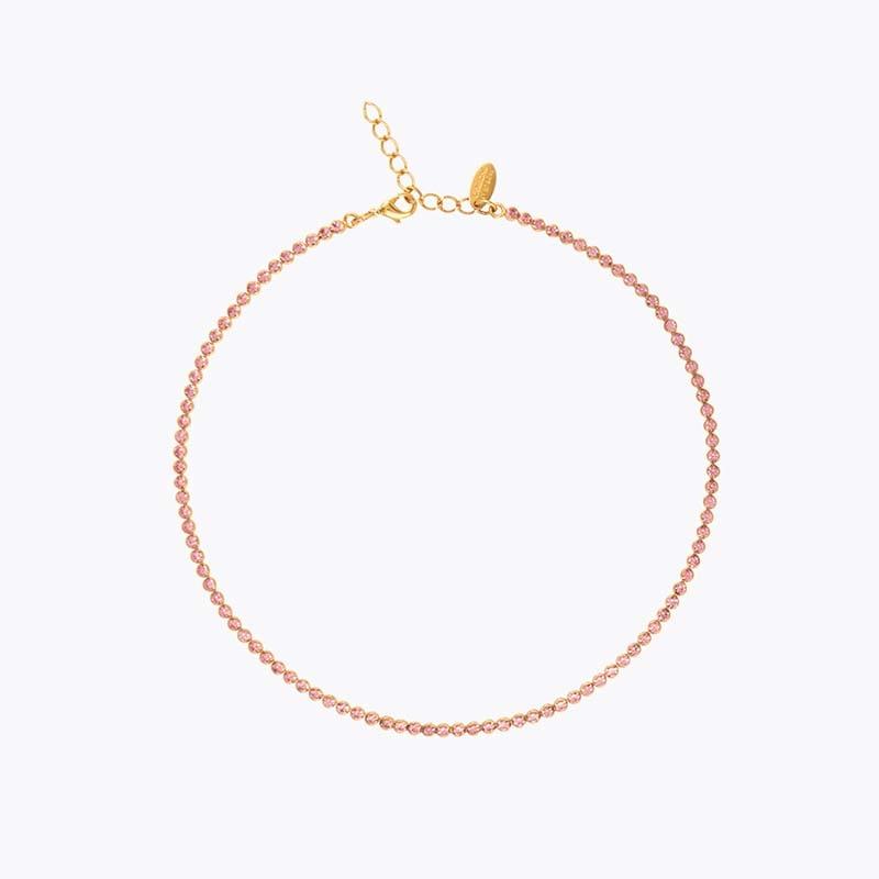 Caroline Svedbom - Siri Necklace Gold Light Rose