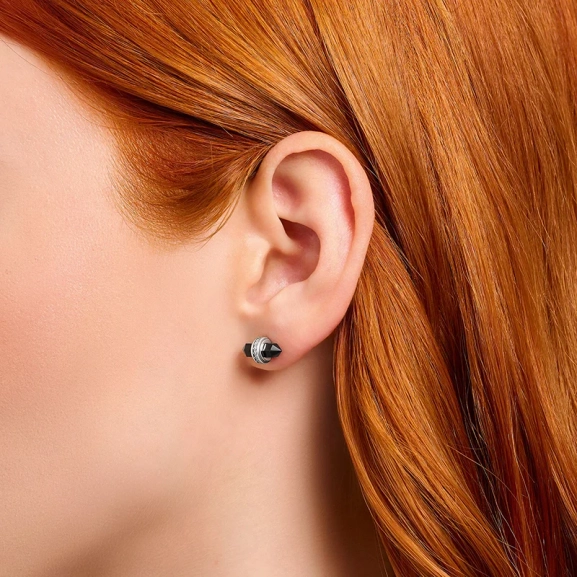 Örhängen Med Svart Onyx Och Kristall - Thomas Sabo - Snabb leverans & paketinslagning - Nordic Spectra