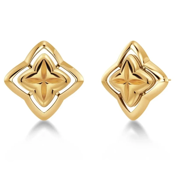 Guldpläterade örhängen från Edblad