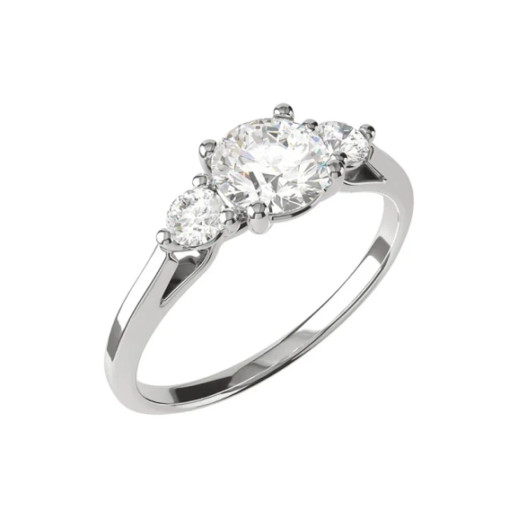 Eterna 17 White Gold - Wedding & engagement rings - Schalins - Scandinavian design - Nordic Spectra