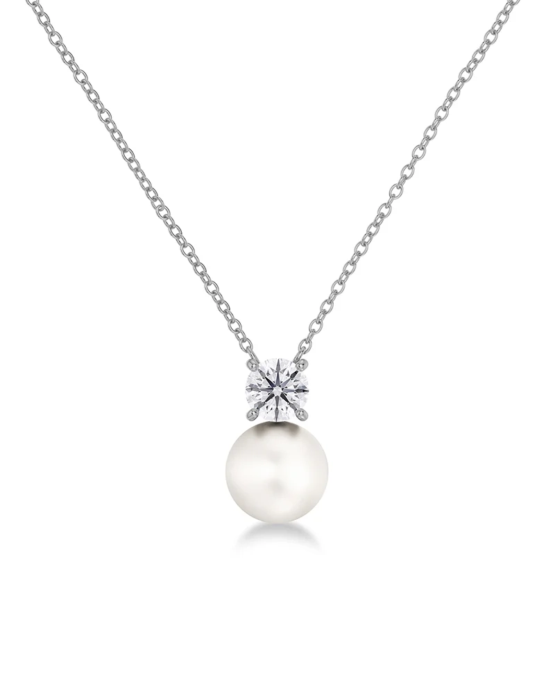 Luna Necklace L Silver
