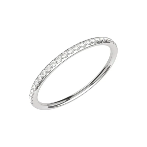 Aure 25 White Gold - Wedding & engagement rings - Schalins - Scandinavian design - Nordic Spectra